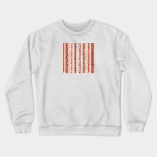 Striped Snake Skin Crewneck Sweatshirt